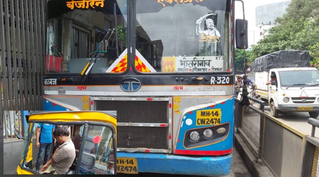 BRT bus acident