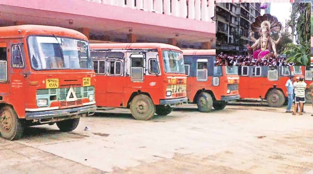 Bus and Ganeshotsav