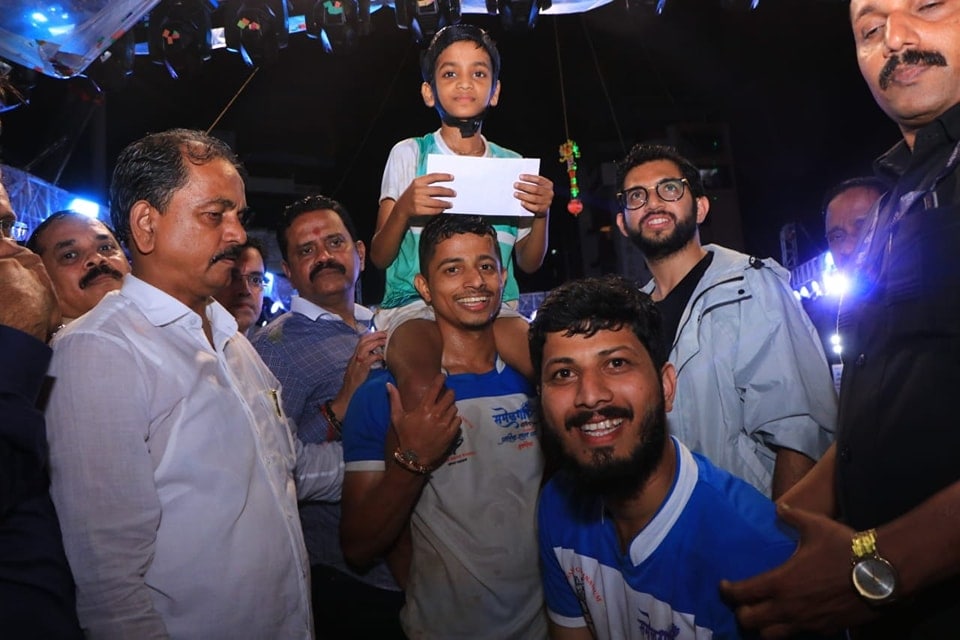 Dahi Handi 2022 Aaditya Thackeray Anand Dighe