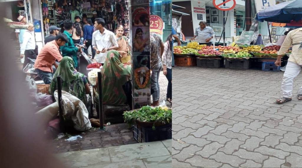 Dombivali station hawkers