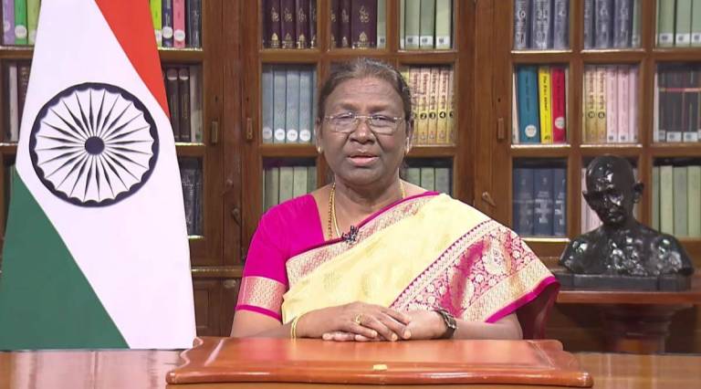 Droupadi Murmu addressed nation