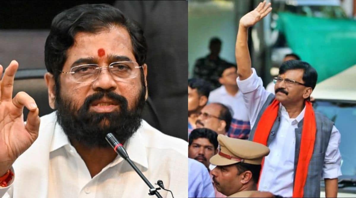 Sanjay Raut Eknath Shinde