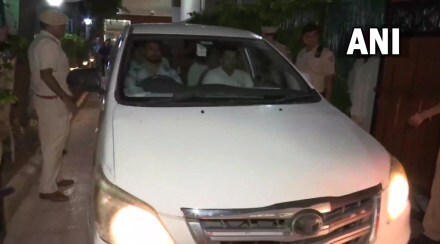 After 14 hours of investigation, the CBI team left Sisodian's house