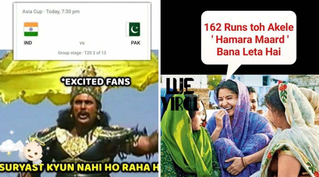 IND vs PAK viral memes
