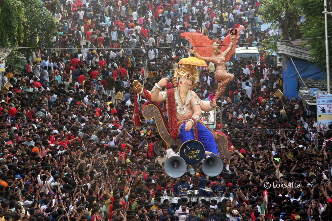 Ganpati Aagman Sohala Mumbai Photos