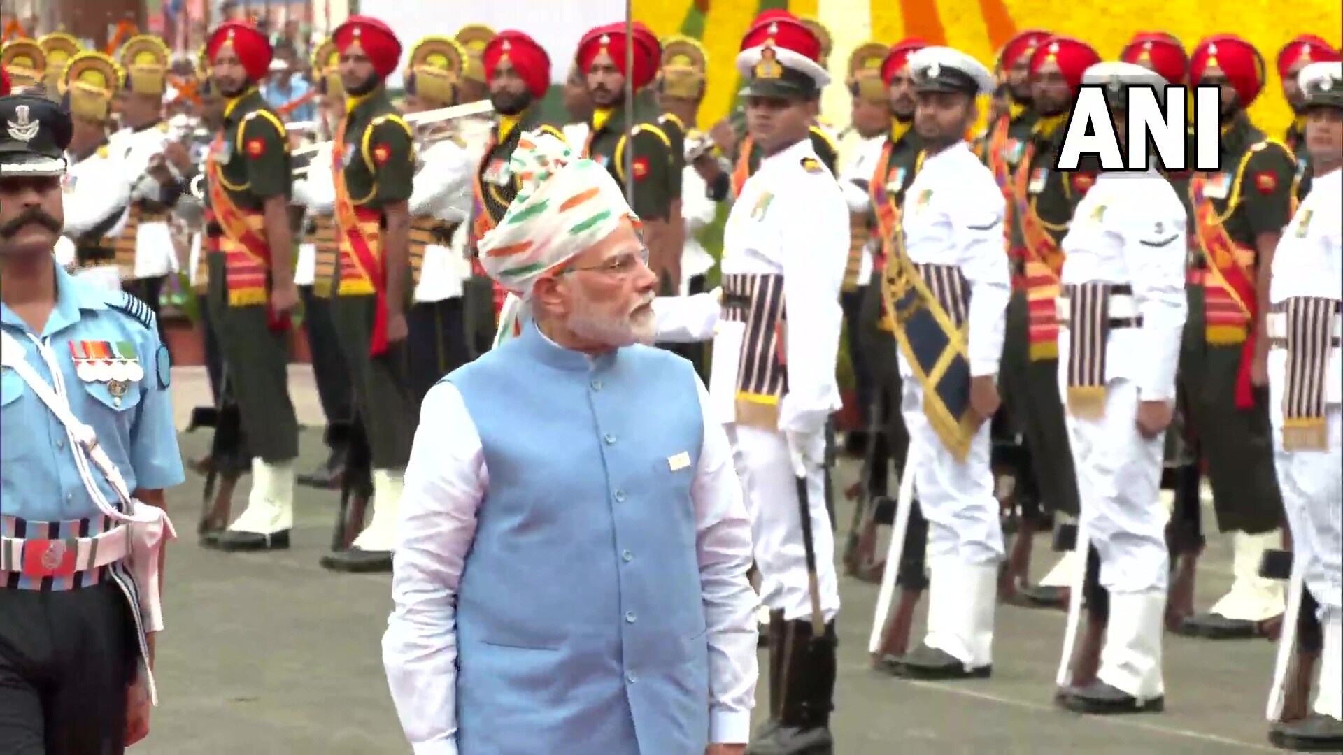 Independence Day 2022 celebration pm modi hoisted flag at red fort delhi