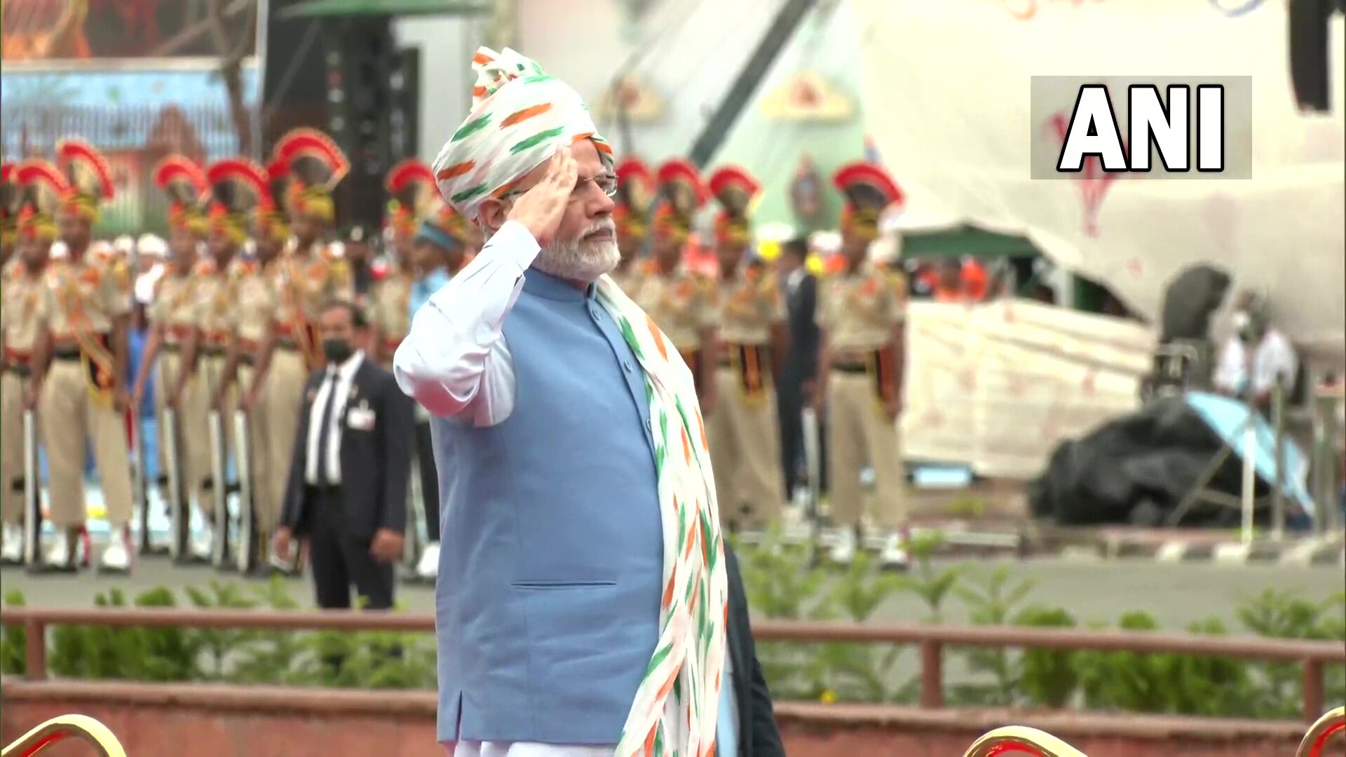 Independence Day 2022 celebration pm modi hoisted flag at red fort delhi