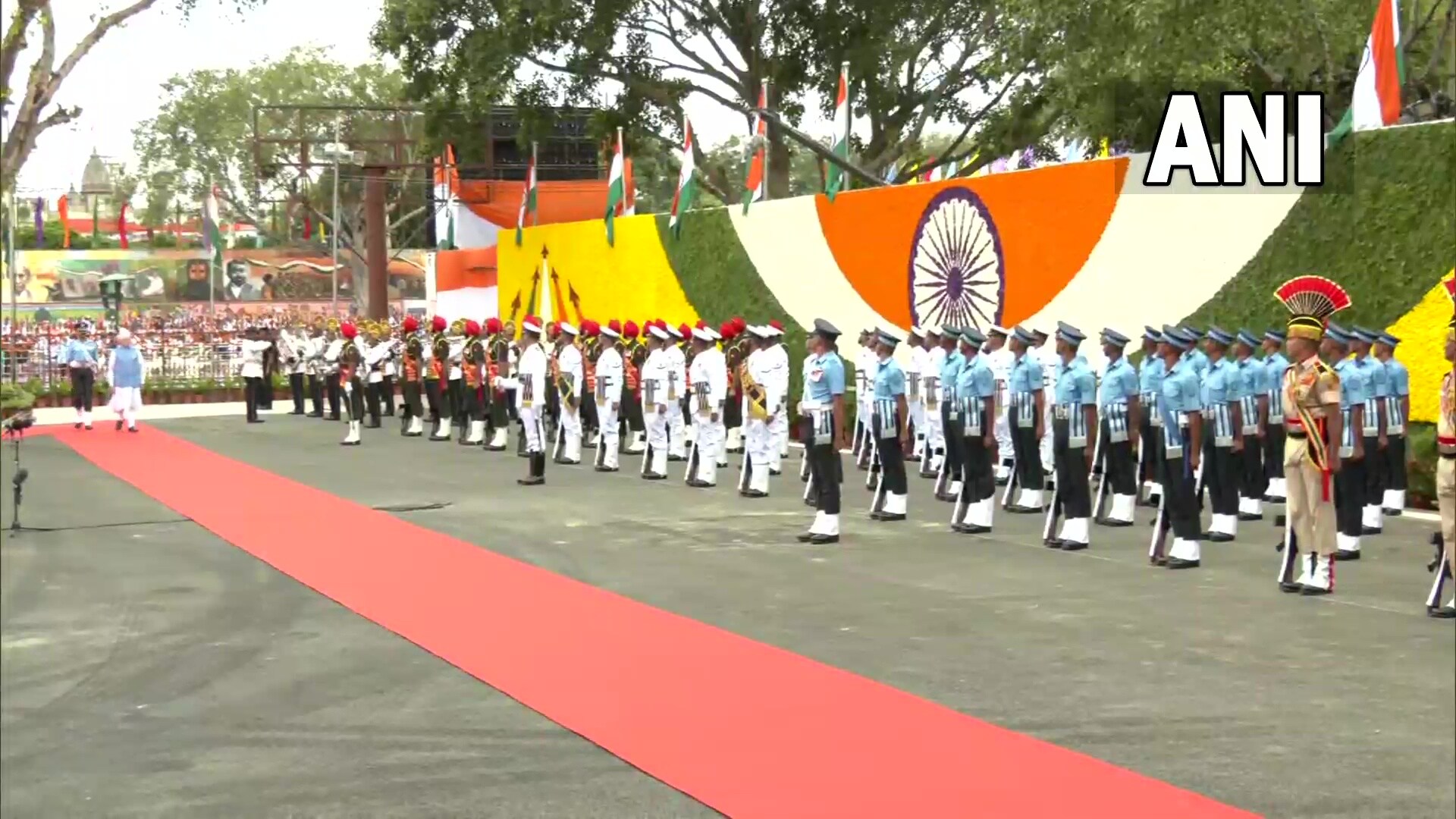 Independence Day 2022 celebration pm modi hoisted flag at red fort delhi