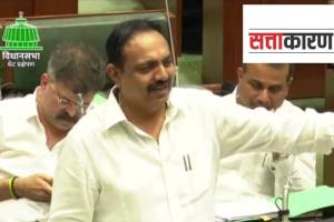 NCP jayant Patil criticized Eknath Shinde on Nagaradhyaksha election issue