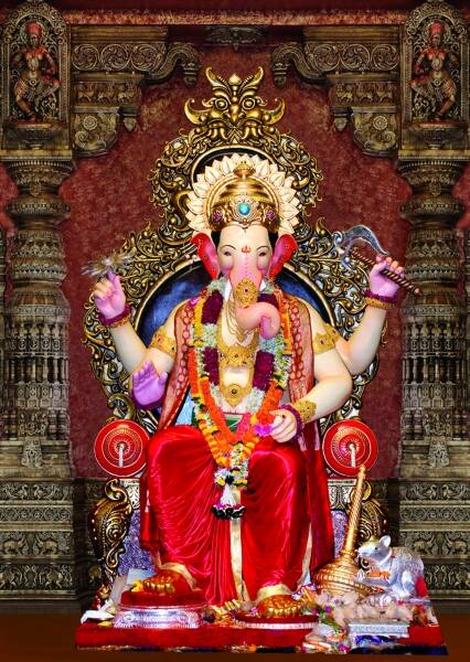 the appearance of the Lalbaugcha Raja has changed In the last 88 years