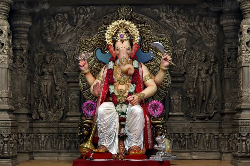 the appearance of the Lalbaugcha Raja has changed In the last 88 years