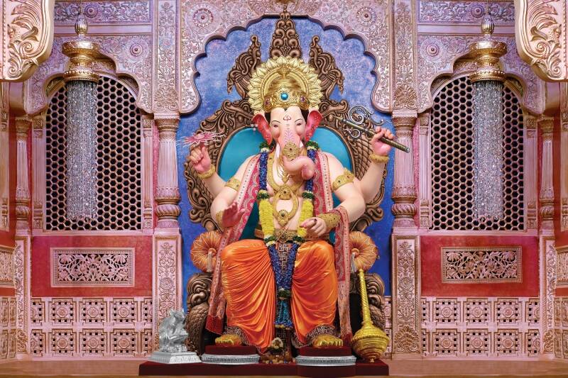 the appearance of the Lalbaugcha Raja has changed In the last 88 years