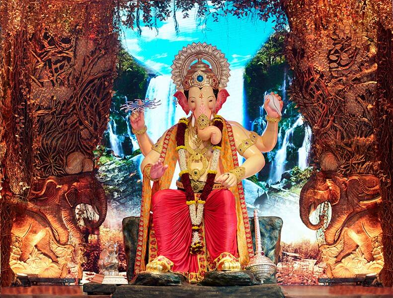 the appearance of the Lalbaugcha Raja has changed In the last 88 years