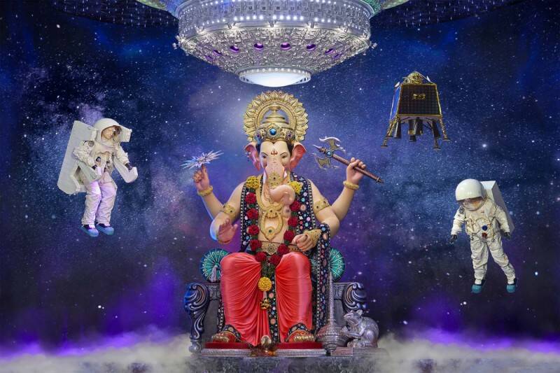 the appearance of the Lalbaugcha Raja has changed In the last 88 years