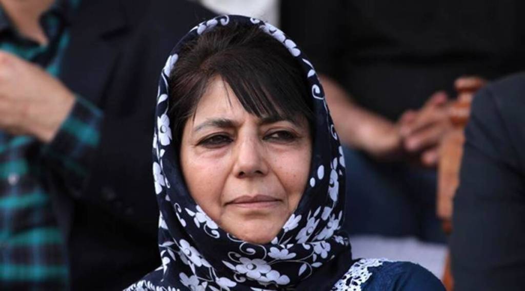 Mehbooba Mufti fight against bjp