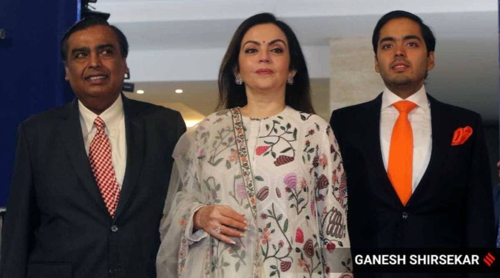 Mukesh Ambani Family