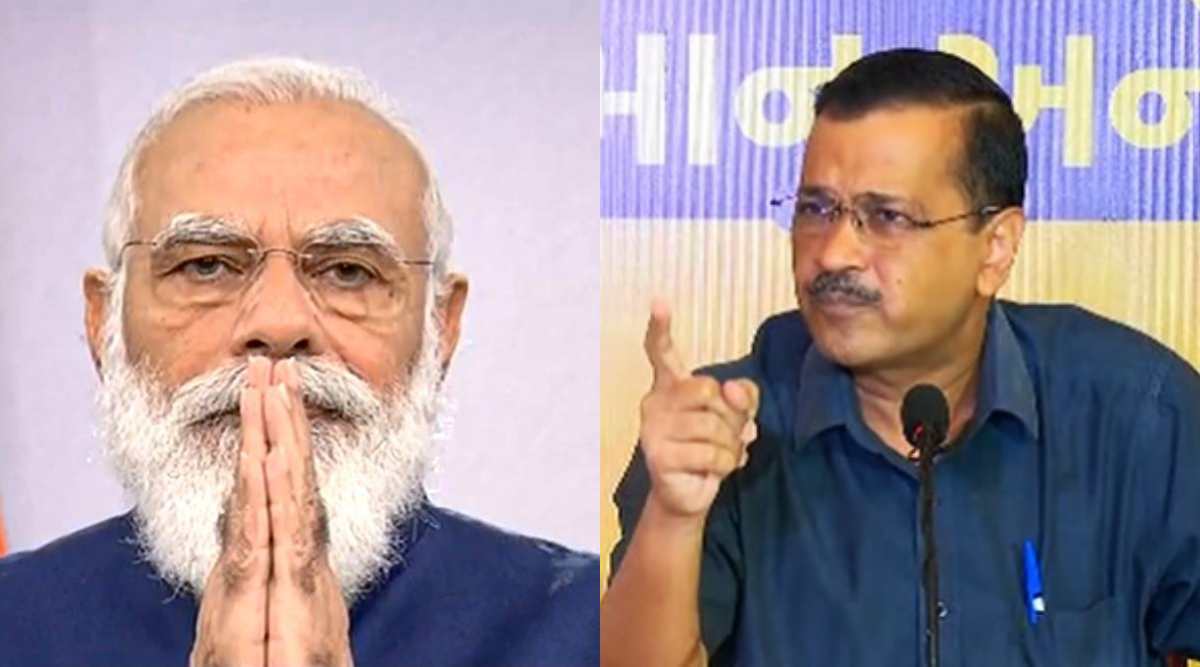 Narendra Modi Arvind Kejriwal 2