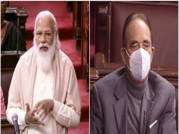 pm modi rajyasabha emotional speech on congress MP ghulam nabi azad