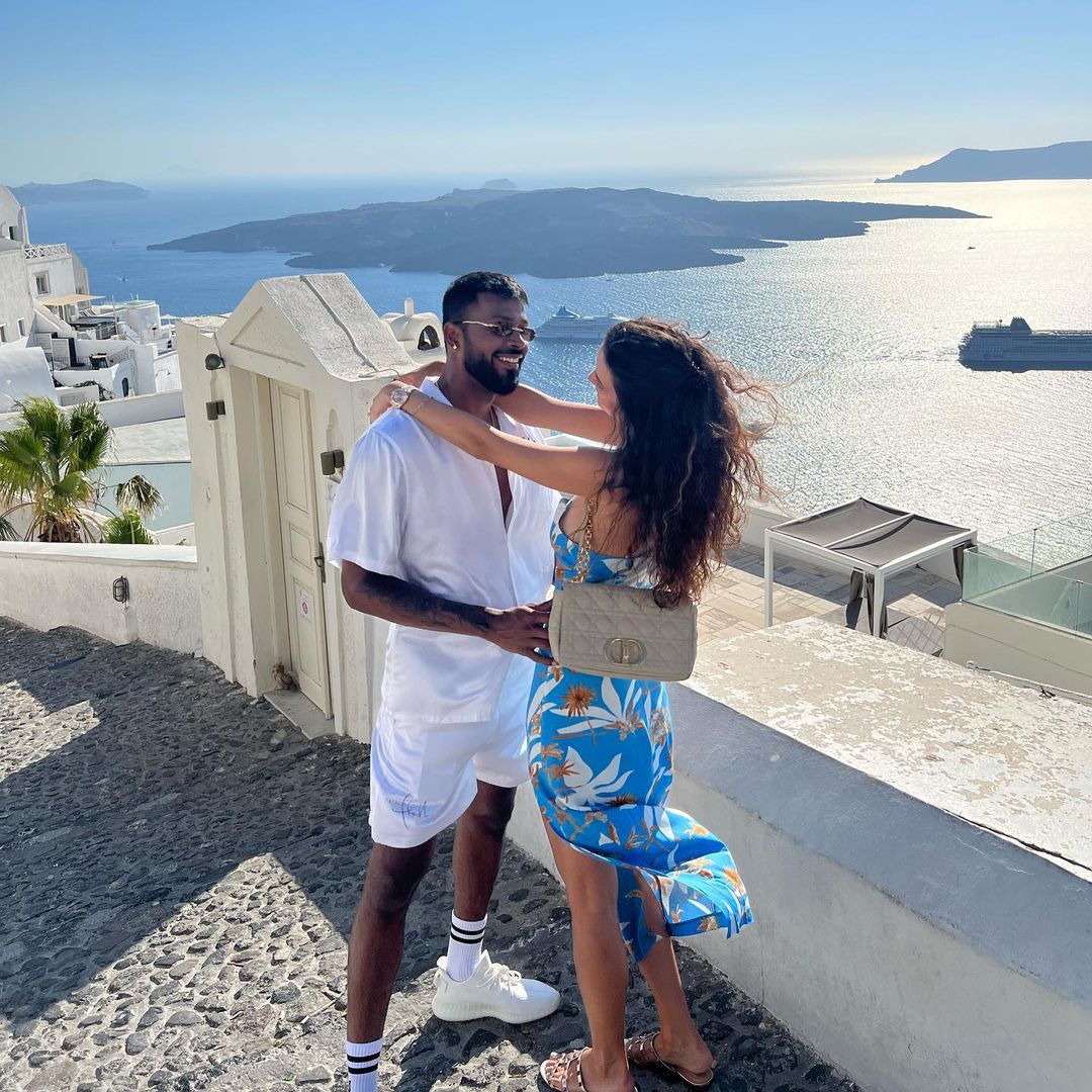 Natasa Stankovic Hardik Pandya Family Vacation