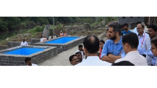 Neglect of cleanliness at Pimpri ganpati visrjan ghats Hearing of officers from municipal commissioner shekhar sinh