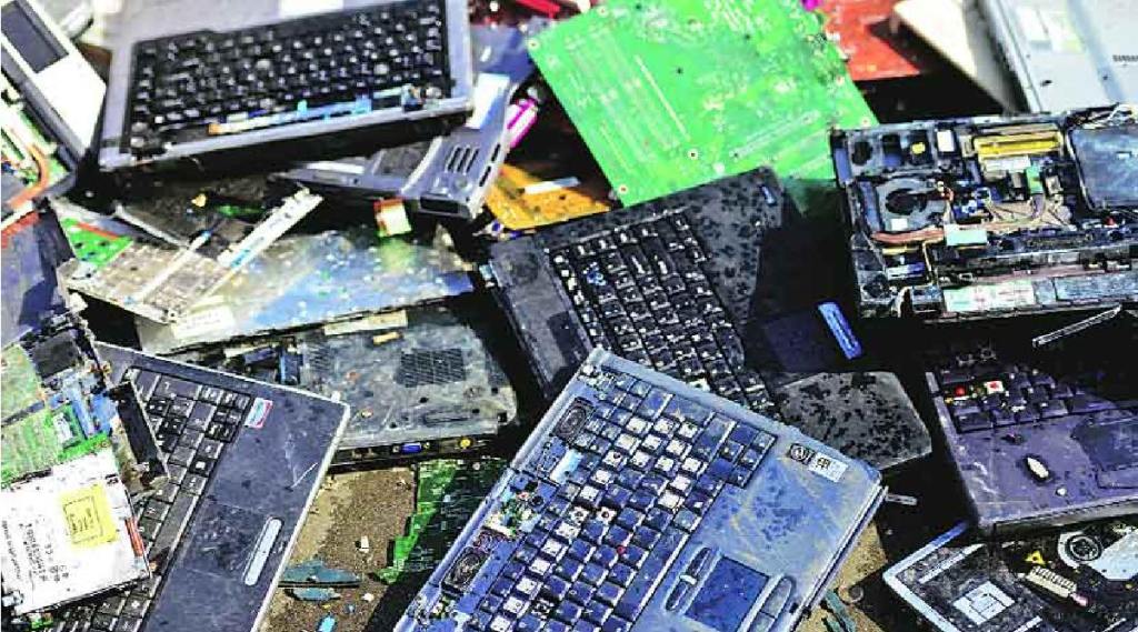 E-waste processing in the country is negligible More than doubling in three years