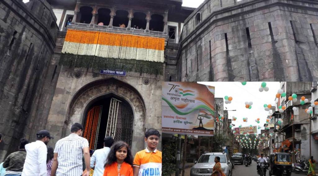 Light rain in Pune city and area, the flag hoisting was unhindered