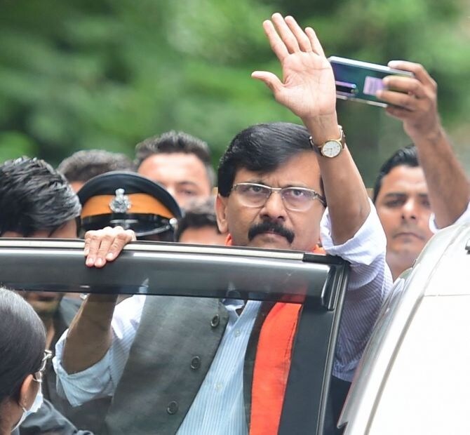 sanjay raut sent to ed custody till august 8 what happened in court who said what