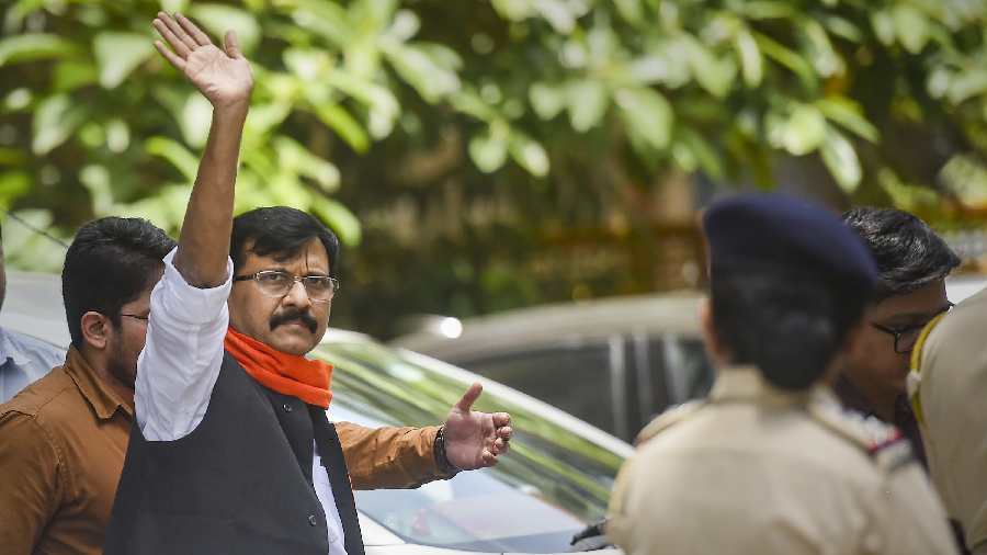 sanjay raut sent to ed custody till august 8 what happened in court who said what