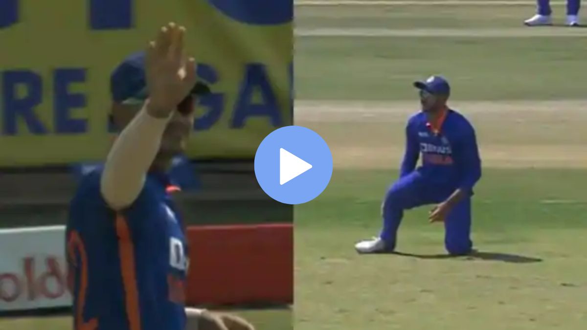 Akshar Patel angry in the live match