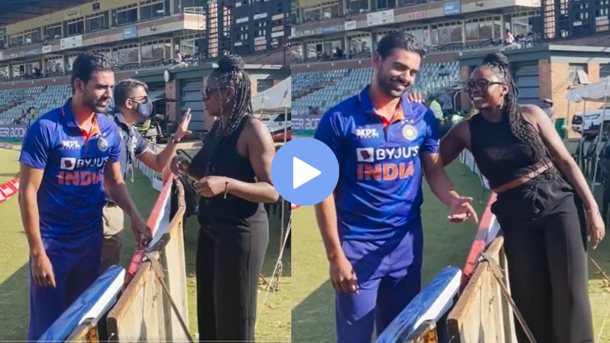 IND vs ZIM Deepak Chahar