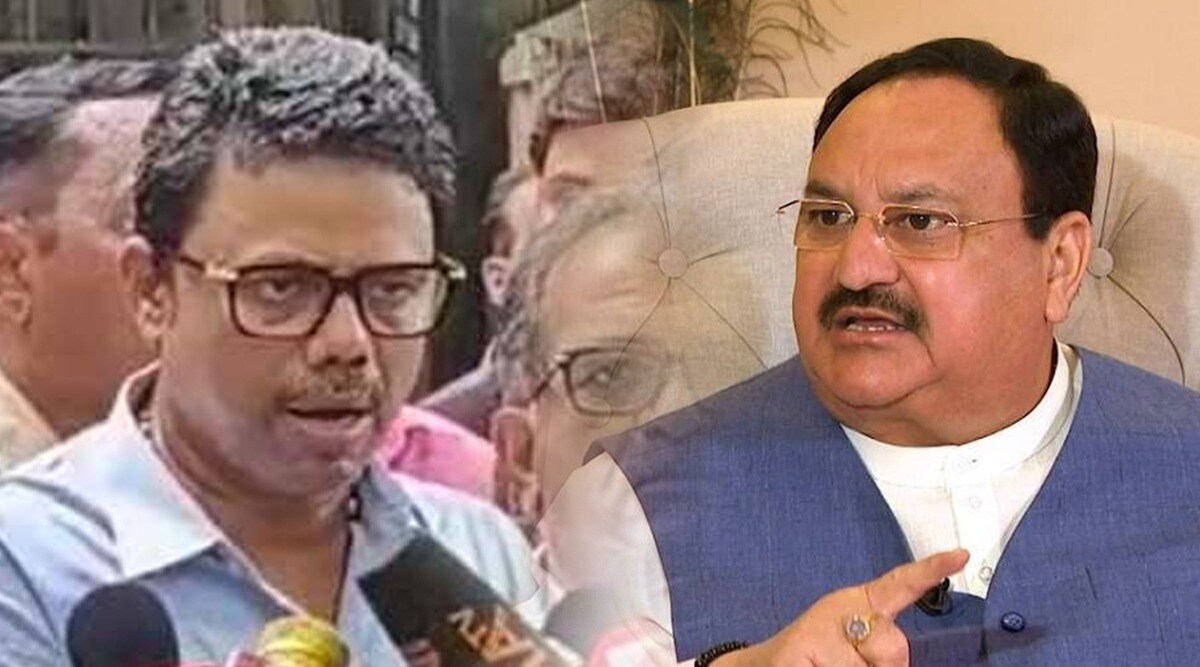 sunil raut replied to Jp Nadda after statement on shivsena