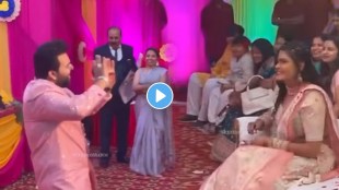 An act done by the groom at the wedding that shocks the relatives as well as the bride