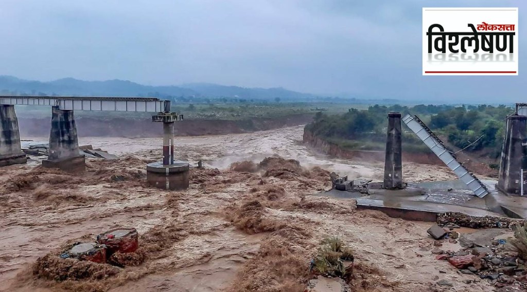 Flash floods in Himachal Pradesh