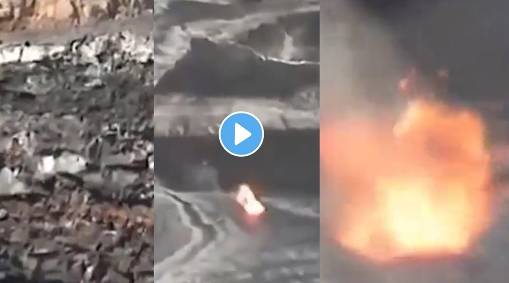 Man made the mistake of throwing a stone into a quiet volcano