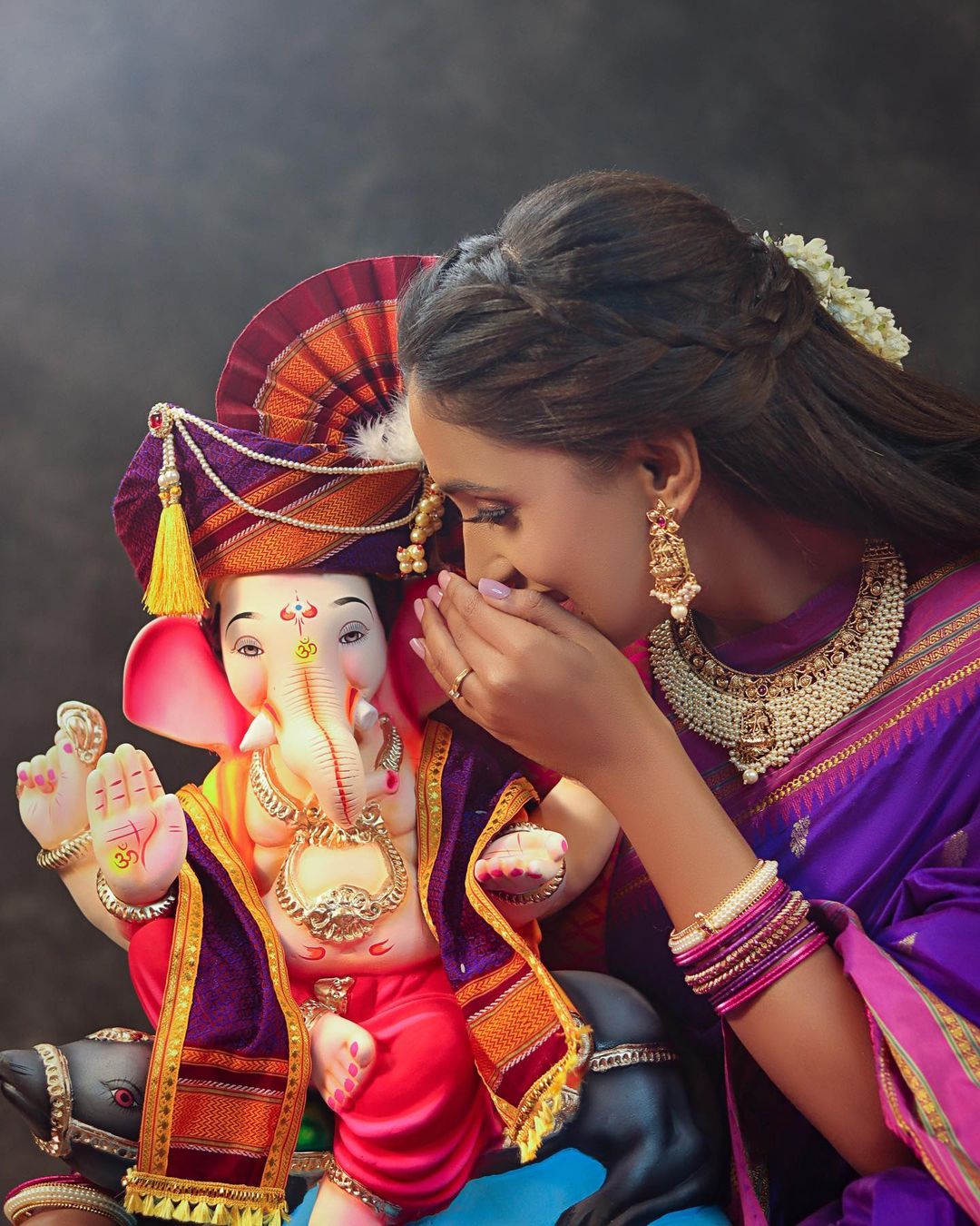 actress uma pednekar ganeshotsav 2022 special photoshoot