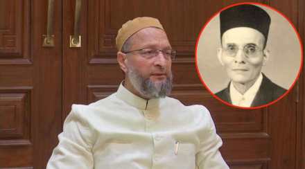 asaduddin owaisi and veer savarkar