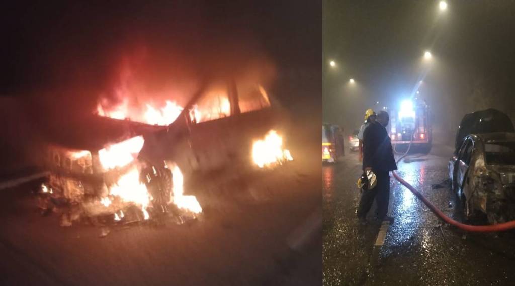 car burn new