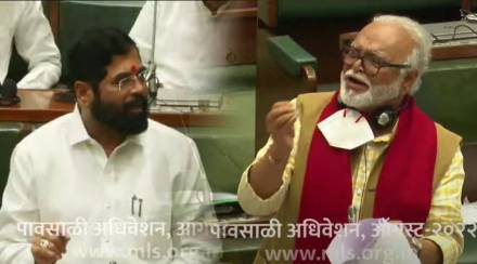 chhagan bhujbal on eknath shinde beard monsoon session