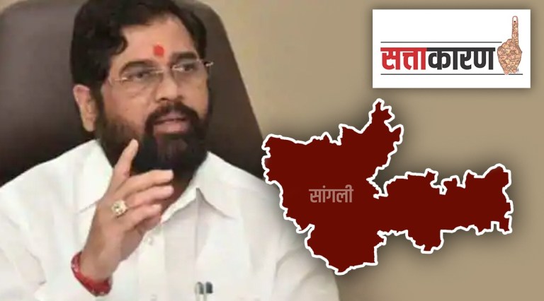 Controversy between Shiv Sena and Shinde group in Miraj over ganeshotsav arch