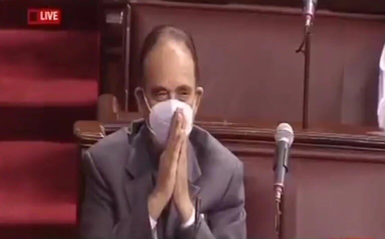 pm modi rajyasabha emotional speech on congress MP ghulam nabi azad