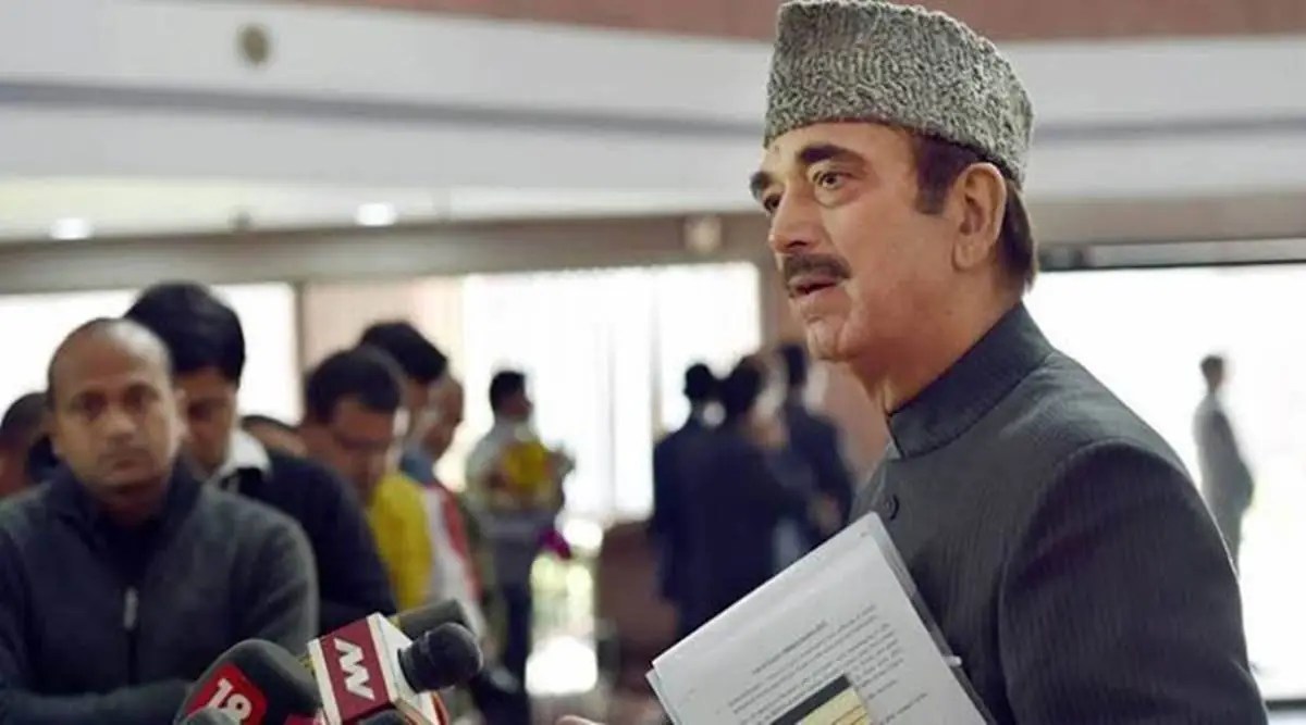  jammu Kashmir leader gulam nabi azad