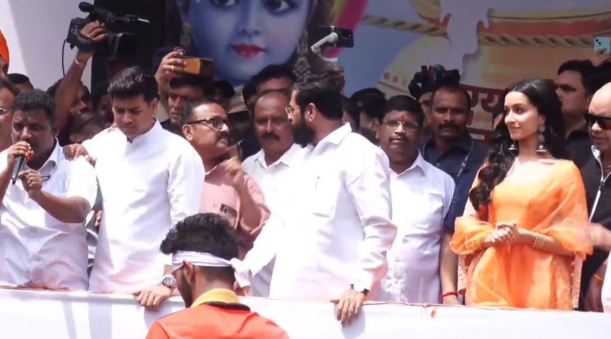 cm eknath shinde sharddha kapoor