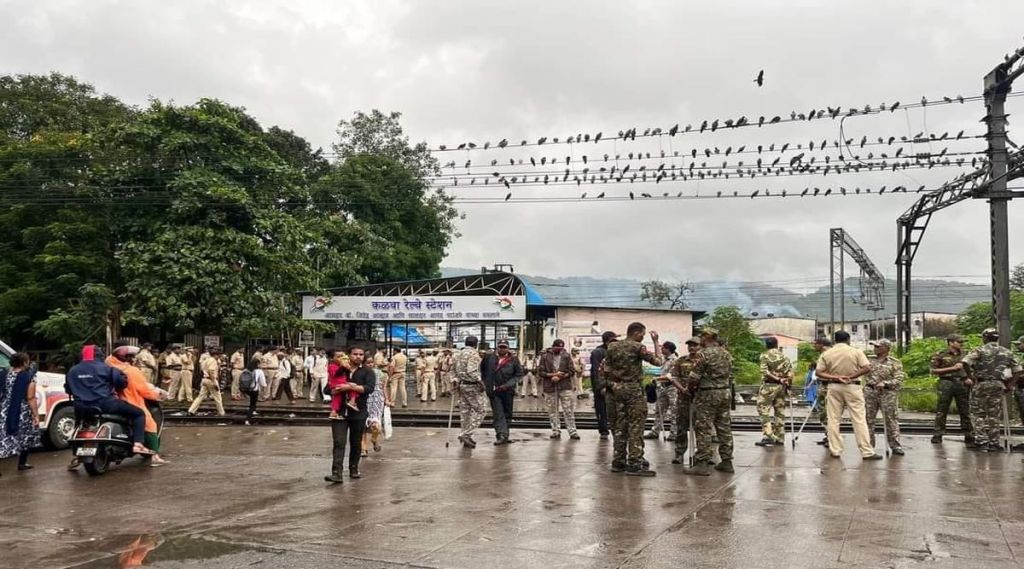 kalwa railway station