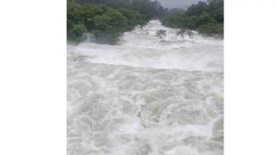 Highest water discharge of the season from Khadakwasla Dam pune