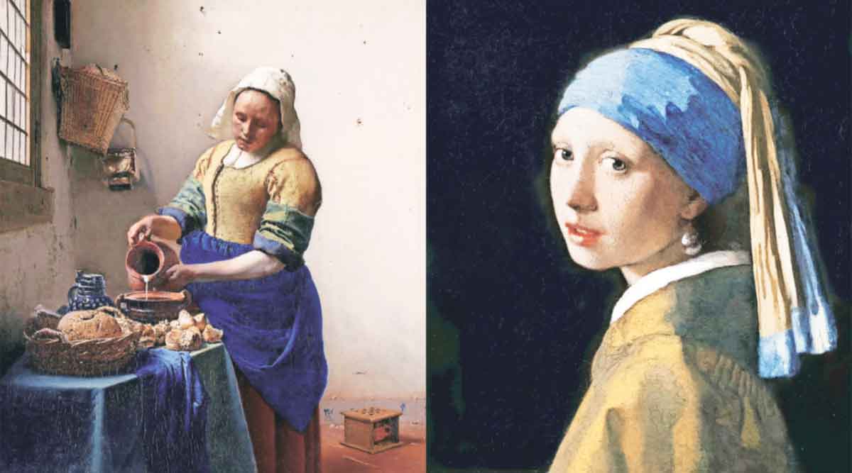article about johannes vermeer oil paintings on canvas zws 70