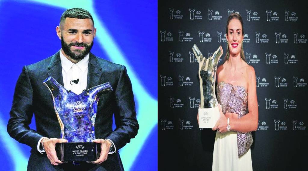 बेन्झेमा, पुटेयासला ‘युएफा’च्या सर्वोत्तम खेळाडूचा पुरस्कार