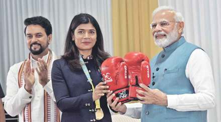 athletes gifts to pm modi