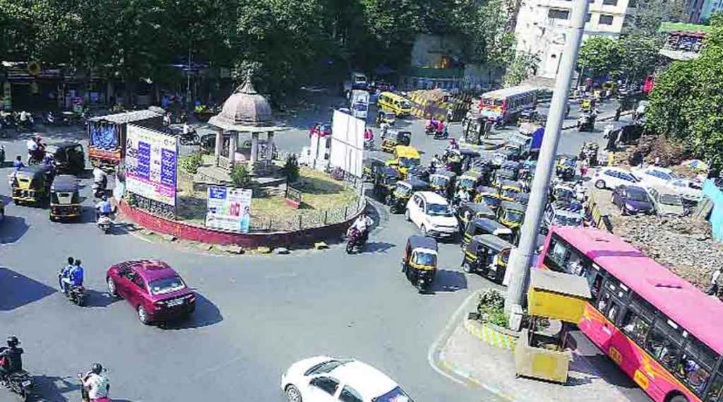 internal traffic changes in thane city