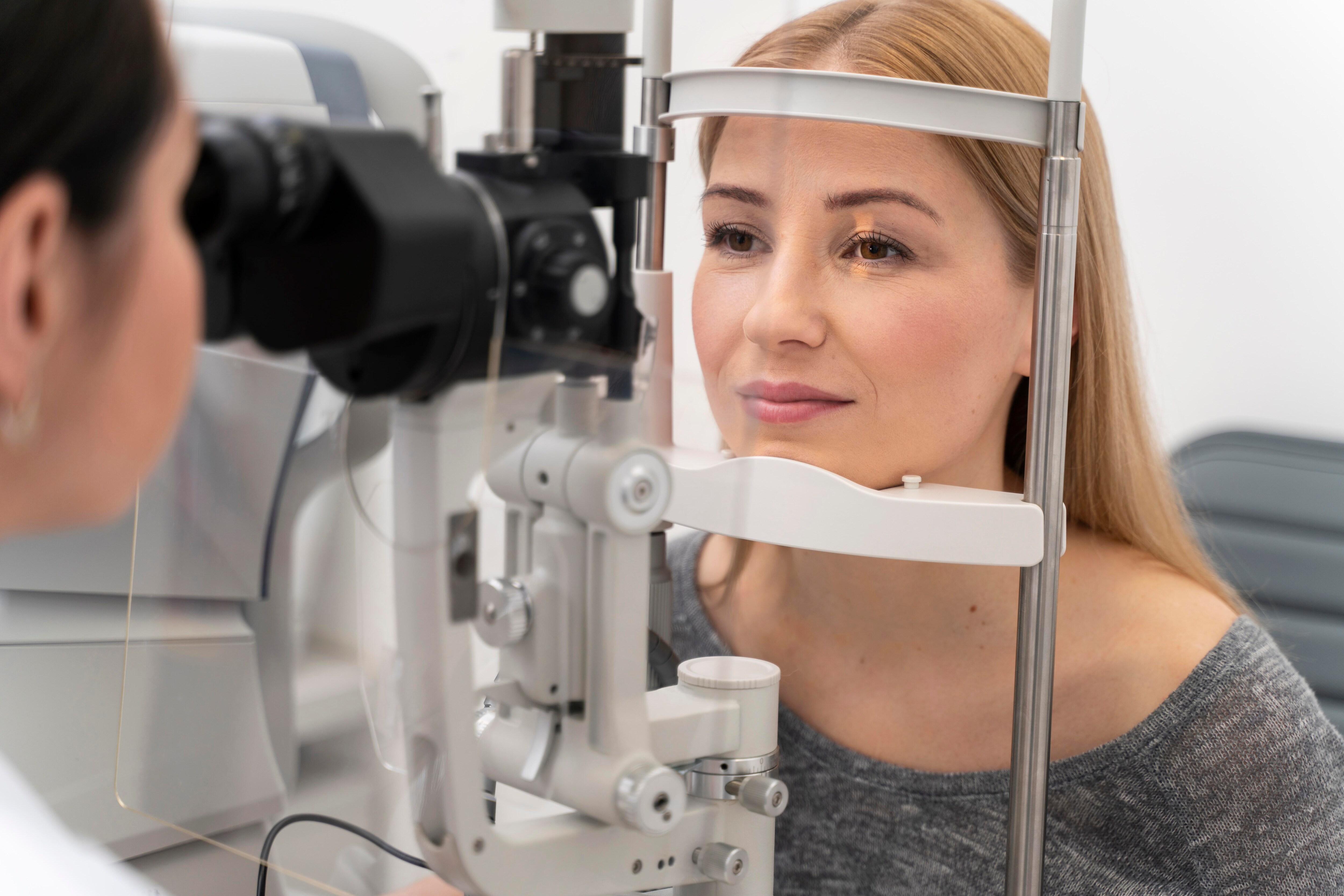 The risk of eye diseases increases after the age of forty