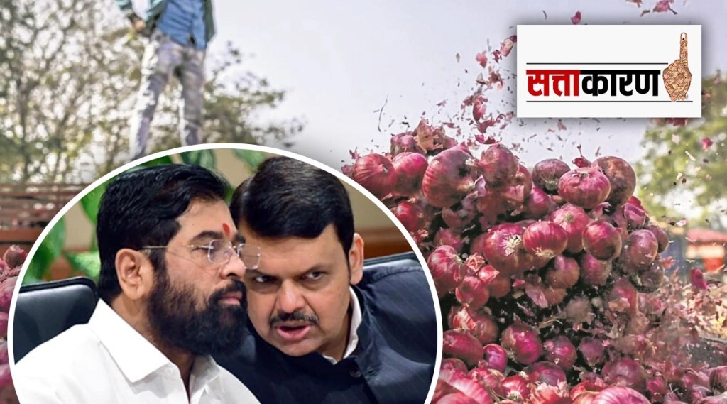 Onion price issue will troubled Eknath Shinde and Devendra Fadnavis